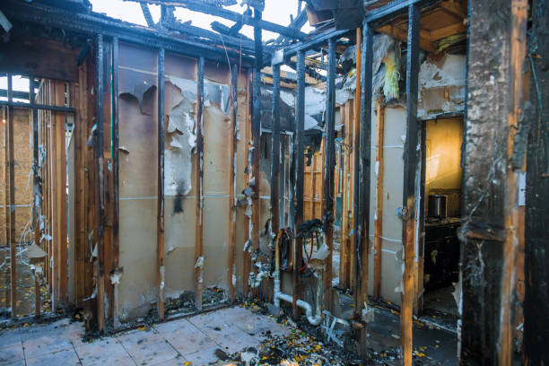 Professional Smoke Damage Removal technician working in Beckett Ridge, OH
